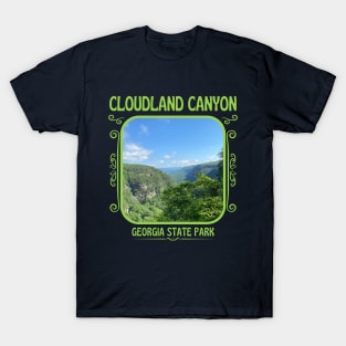 Cloudland Canyon State Park Georgia T-Shirt